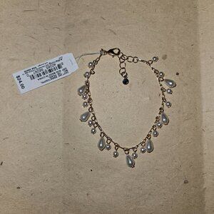 NWT Borrowed & Blue by Southern Living Faux Pearl Bracelet